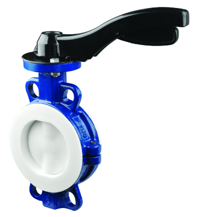 Van bướm thép bọc PTFE